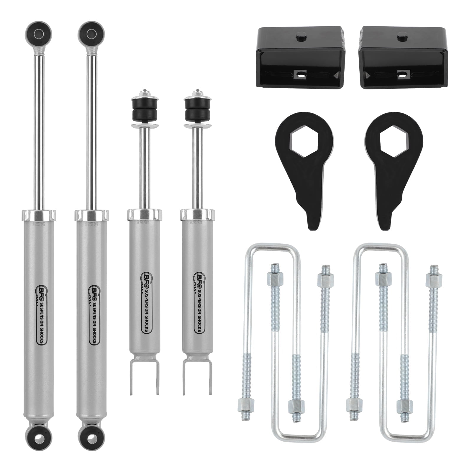 BFO 1-3" Lift Leveling Kit for Chevy Silverado for GMC Sierra 1500 4WD Classic 2007