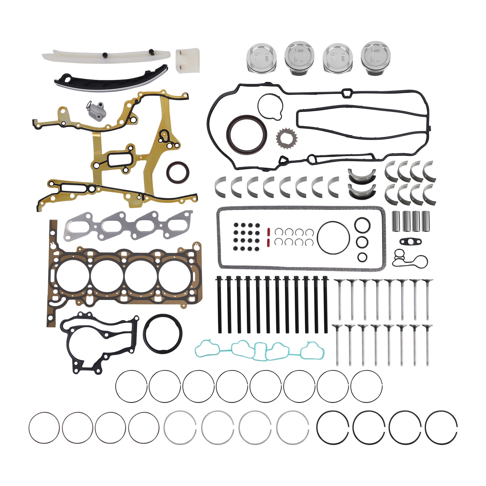 Maxpeedingrods 1.4L Turbo Engine Rebuild Kit for Buick Encore Chevrolet ...