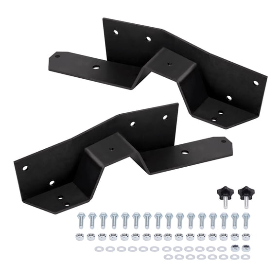 Maxpeedingrods 1 Pair Rear Frame C Notch Kit Bolt In for Chevy C10 & GMC Truck 1963-1972