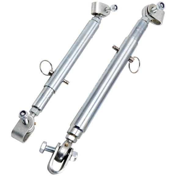 Maxpeedingrods 1 pair Universal Front End Travel Limiters Weld-on Quick Adjustable