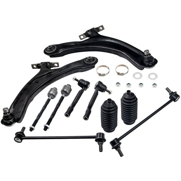 Maxpeedingrods 10 Pcs Front Lower Control Arm Assembly for Nissan Rogue 2008-2013 K621452