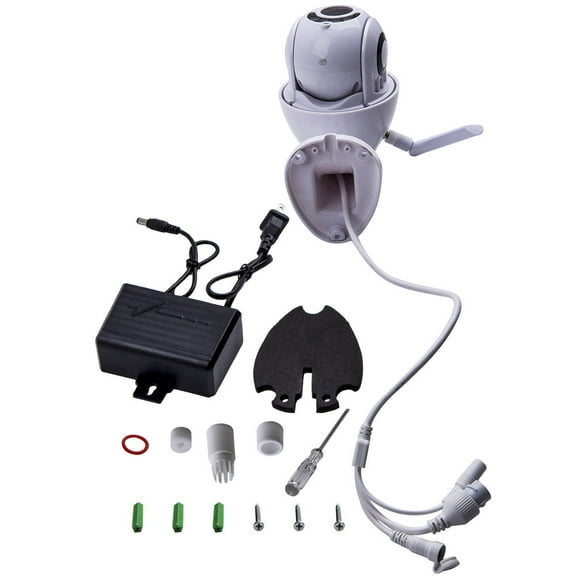 Maxpeedingrods 1080P HD Wireless 5X ZOOM CCTV Outdoor IP Smart Home Security Webcam Camera