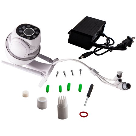 Maxpeedingrods 1080p FHD Outdoor PTZ IP Speed Dome ONVIF Wireless Pan Tilt Security Camera