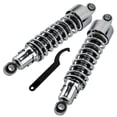 thumbnail image 1 of Maxpeedingrods 11.75" Lowering Chrome Rear Shocks For Harley-Davidson XL Sportster FXR Iron 883, 1 of 6