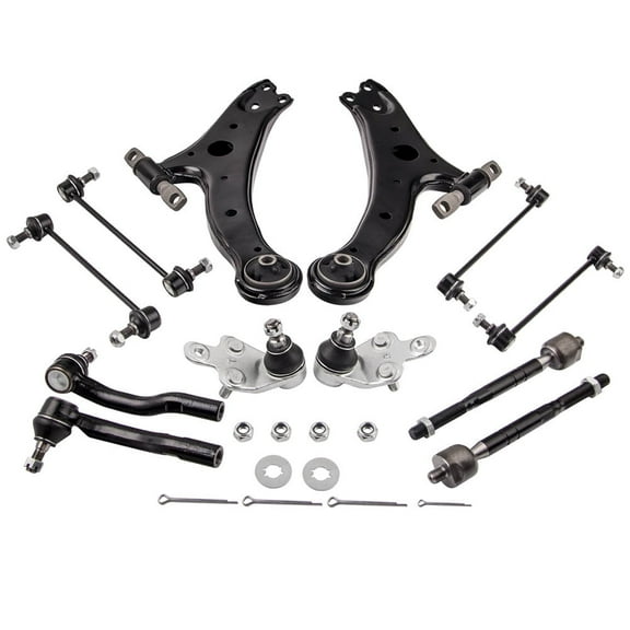 Maxpeedingrods 12 Pcs Front Lower Control Arm with Ball Joint for Toyota Camry 2007 - 2011