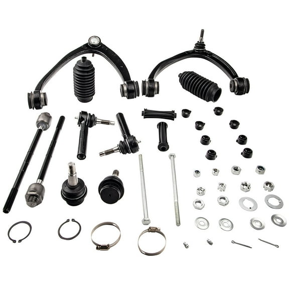 Maxpeedingrods 12 Pcs Front Upper Control Arm & Tie Rod Sway Bar For Silverado Sierra