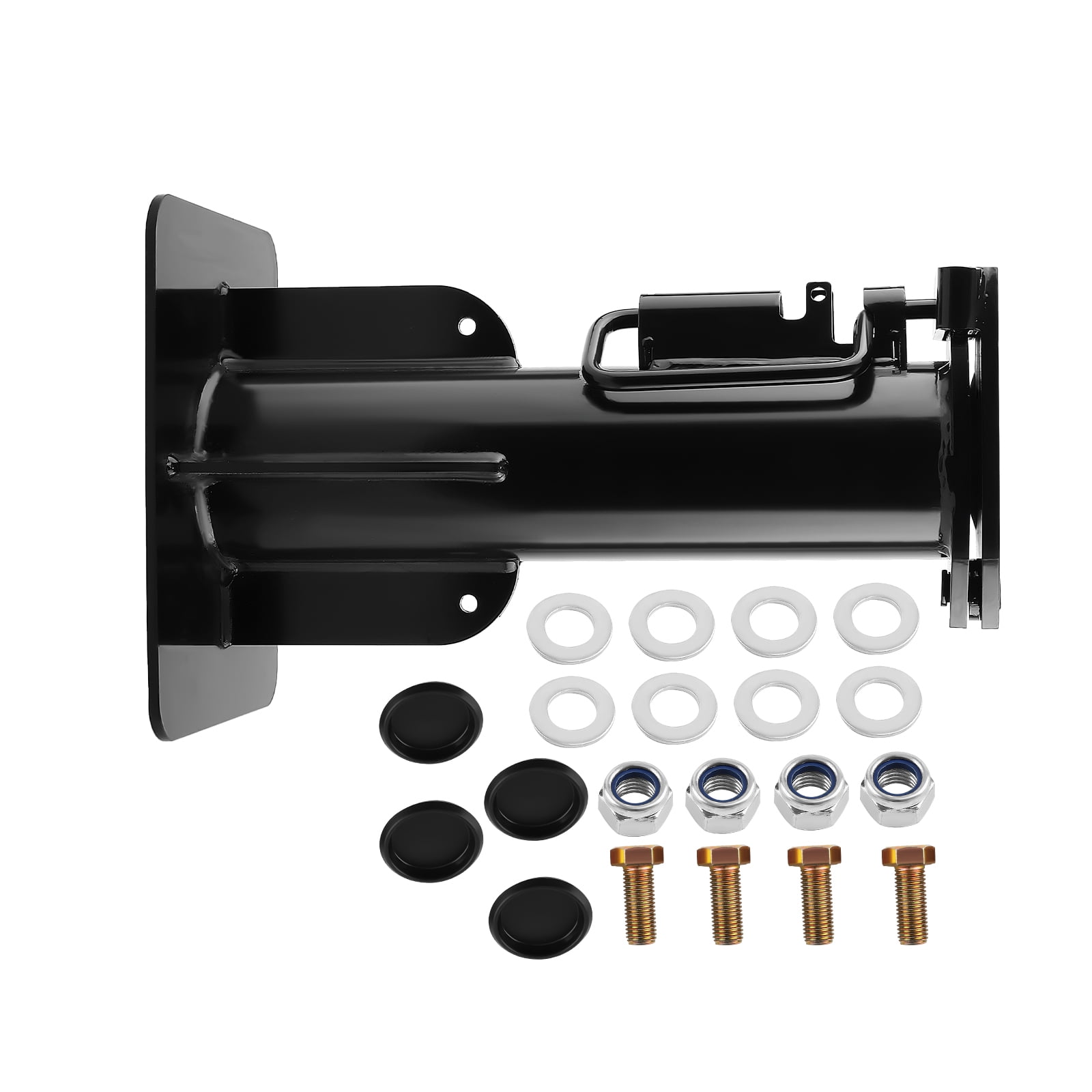 Maxpeedingrods 17'' 5th Wheel Camper RV Adapter Hitch to Gooseneck 24,000 lbs GTW for Trailer