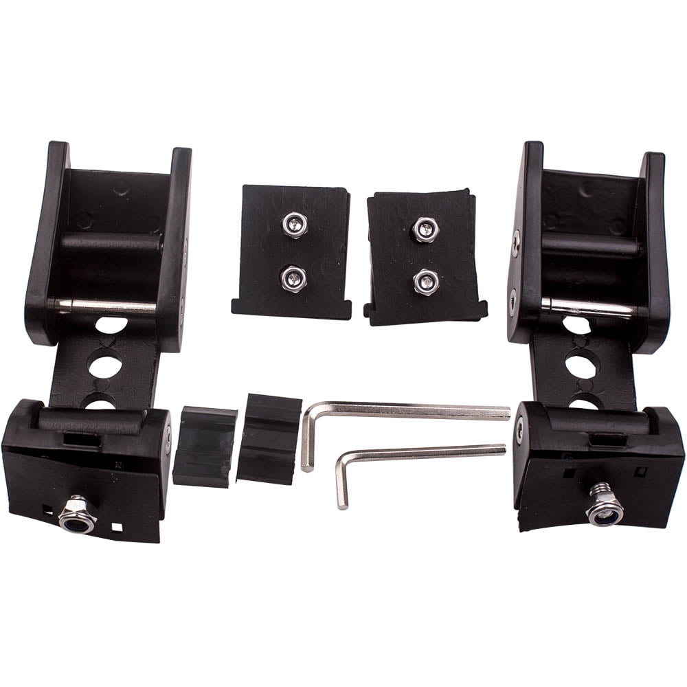 CheroCar Hood Latch Locking Catch Buckle Pair – For Jeep Wrangler JK JL 2007-2023 & Gladiator JT