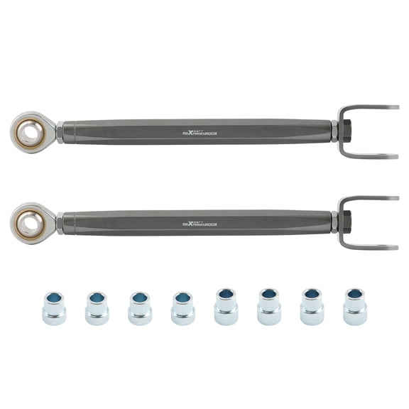 Maxpeedingrods 2x Suspension Kit Adjustable Rear Lower Toe Arms +/-2 For Infiniti G35 2003-2007