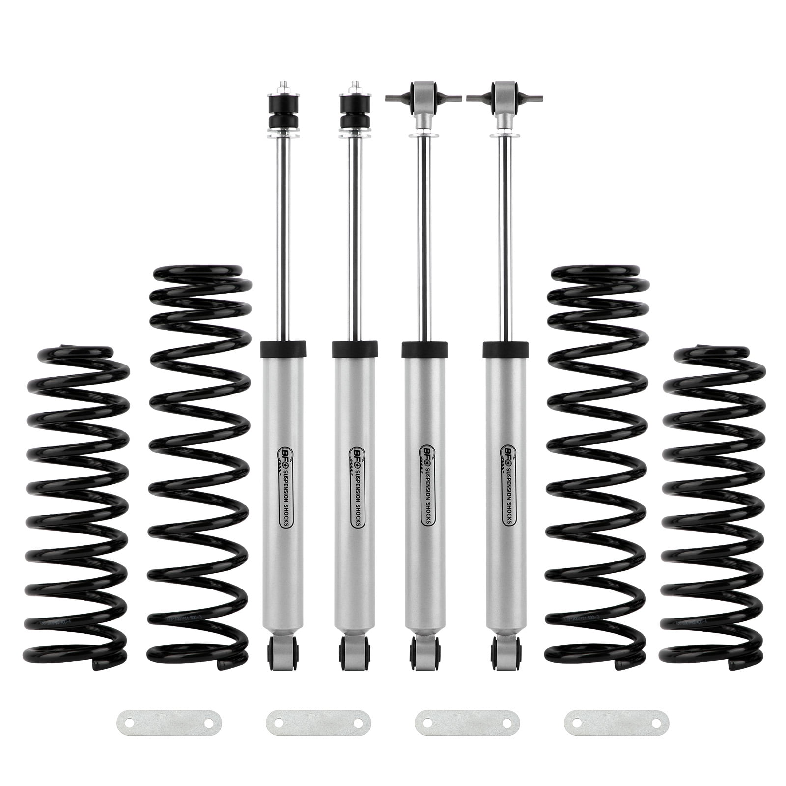 BFO 3.25" Lift Kit For Jeep Wrangler JK 4-Door 2007-2018 Coil Springs Shocks Bracket