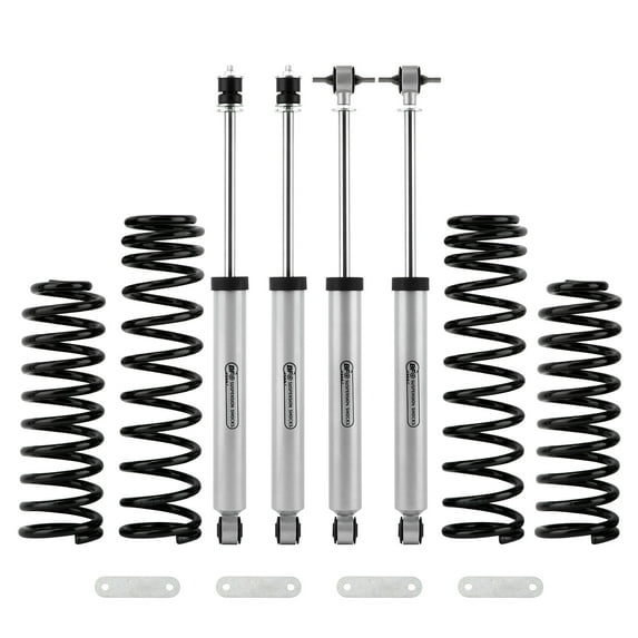 BFO 3.25" Lift Kit For Jeep Wrangler JK 4-Door 2007-2018 Coil Springs Shocks Bracket