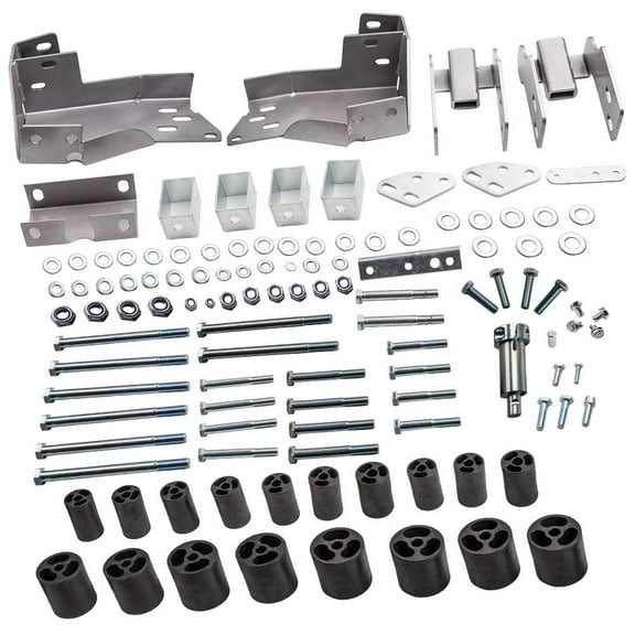 BFO 3" Body Lift Kit brackets for Chevrolet Silverado 1500 Base LS Crew 2007-2013