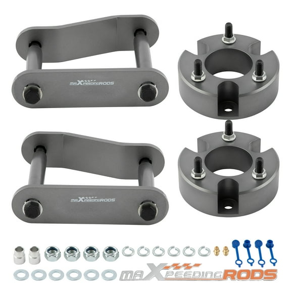 Maxpeedingrods 3" Front Strut Spacers + 2" Rear Shackles Lift Kit For Nissan Xterra Frontier