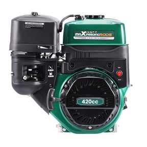 Maxpeedingrods 420cc Gasoline Recoil Start Engine, 4-Stroke, 15HP, for Water Pumps, Horizontal Motor