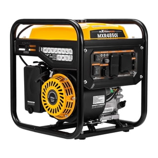 maXpeedingrods 4850 Watt Open Frame Generator,Gas Powered Portable Inverter Generator, Recoil Start, for Home Backup,Camping,RV, Gasoline