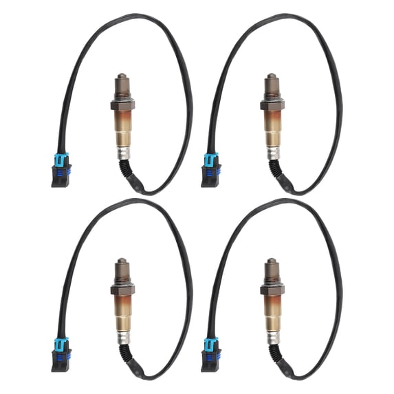 Maxpeedingrods 4Pcs O2 Oxygen Sensor 234-4565 234-4566 Upstream Downstream for Chevrolet Colorado 2015-2016 Impala 2014-2020 Caprice Traverse 2012-2017, for GMC Acadia Canyon, for Buick Enclave
