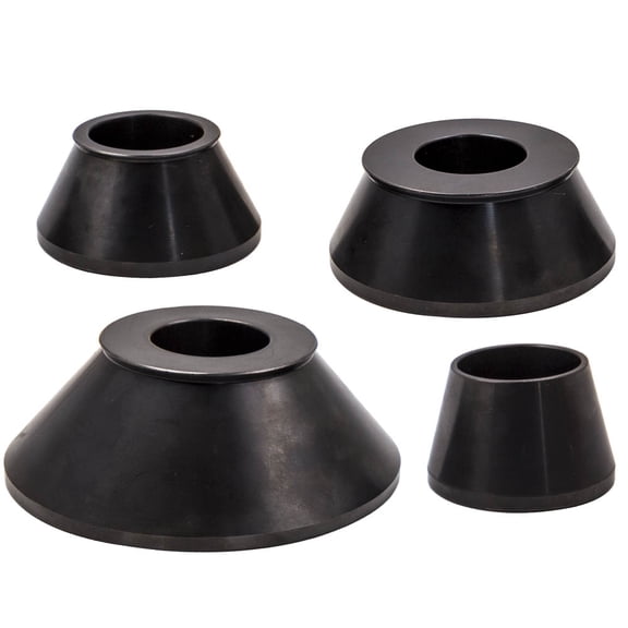 Maxpeedingrods 4pcs Wheel Balancer Part Standard Taper Cone Set for 40mm Shaft Accuturn Ranger Car