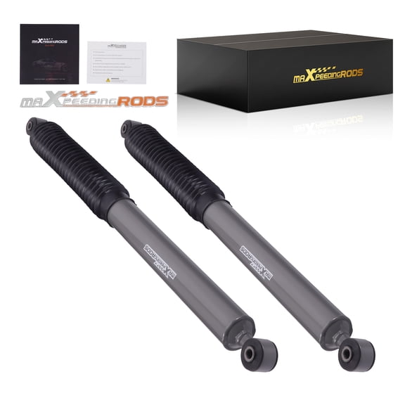 MaXpeedingrods 5 Rear Lowering Shocks for Ford F150 F100 2WD 1980-1996, G1 Upgraded Drop Shock Kit