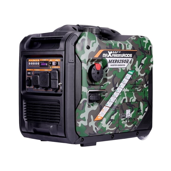 Maxpeedingrods 5000W Electric Start Inverter Generator, Overload Protection