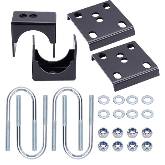 Maxpeedingrods 6" Rear Axle Drop Flip Lowering Kit W/ U-Bolts For Dodge Ramcharger 2WD 1972-93