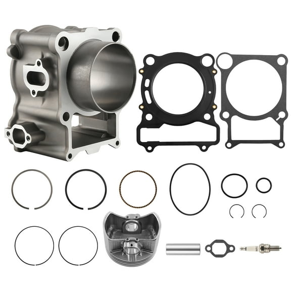 Maxpeedingrods 84.5mm Big Bore Cylinder Piston Top End Kit for Yamaha Kodiak Grizzly 400 00-08