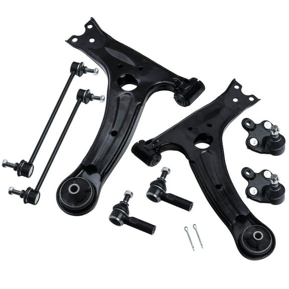 Maxpeedingrods 8x Front Lower Control Arms + Ball Joints Assembly for Vibe 2003 - 2008