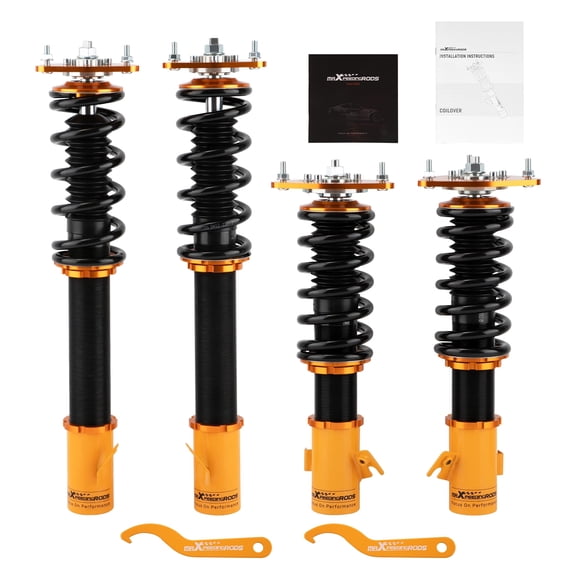 Maxpeedingrods Adjustable Coilovers Struts Shock Suspension Kit For Impreza WRX GDA 2002-2007