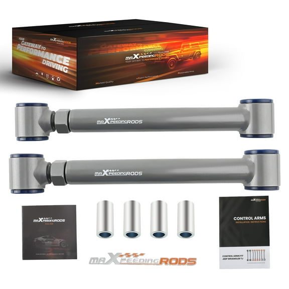 MaXpeedingrods Adjustable Front Lower Control Arm for Jeep Cherokee XJ Wrangler TJ Grand Cherokee ZJ with 0-4'' Lift