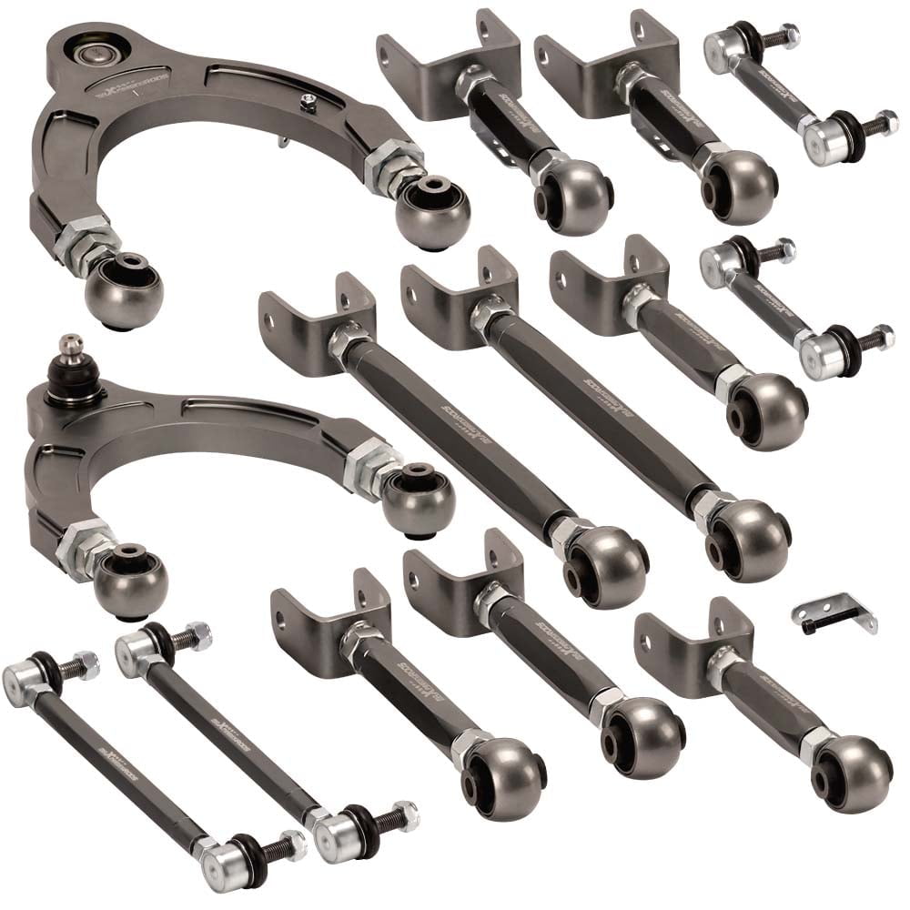 BFO Adjustable Rear Control Arm + Setback Arm +Toe + Balance Bar for ...