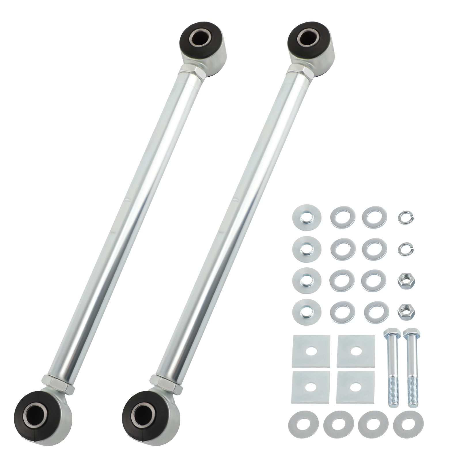 Maxpeedingrods Adjustable Rear Strut Rods Bar w/Polyurethane Bushings for Corvette 6379 Set