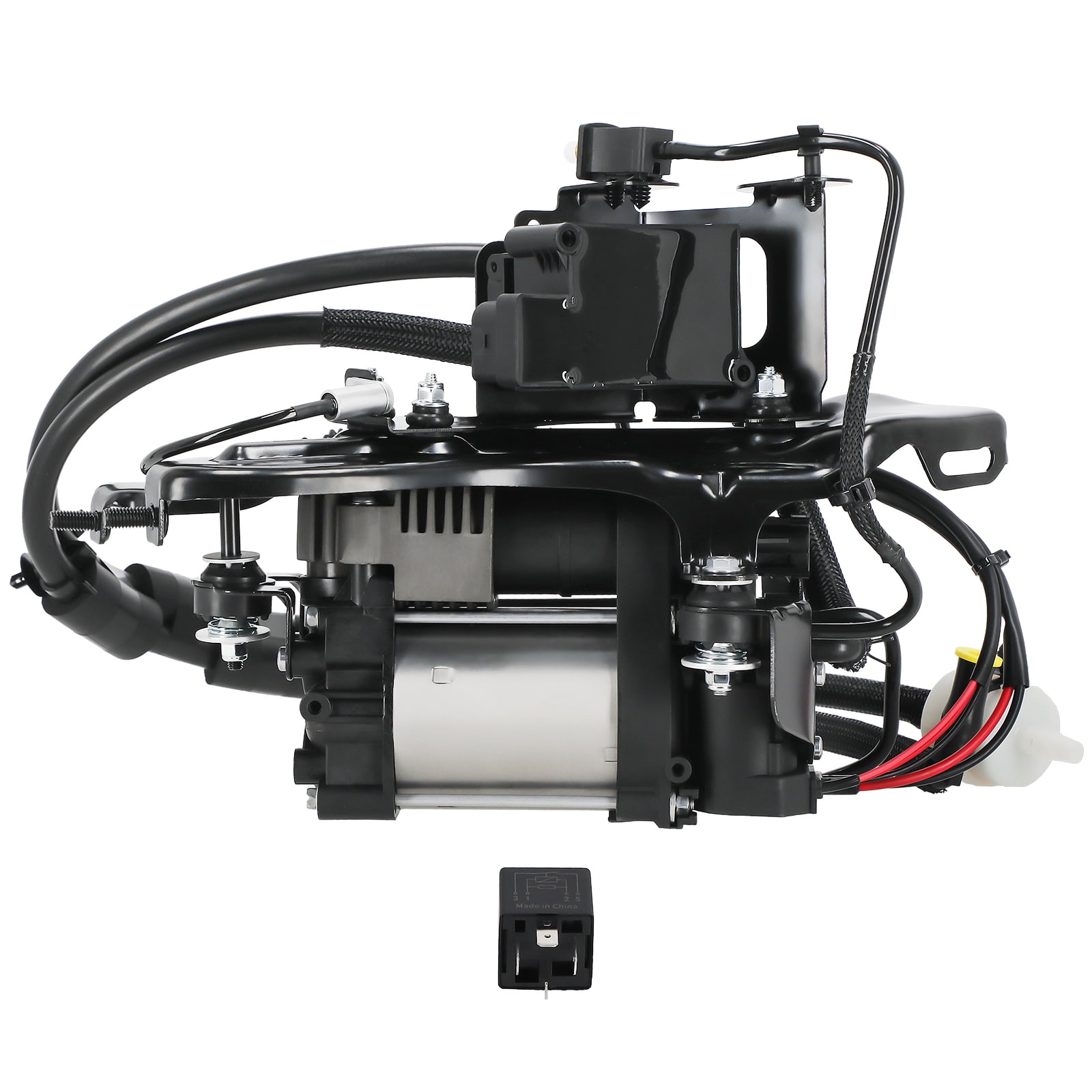 Air Suspension Compressor For Dodge Ram 1500 2013-2019 & Jeep Grand Cherokee – W/ Relay & Bracket 2 thumbnail image