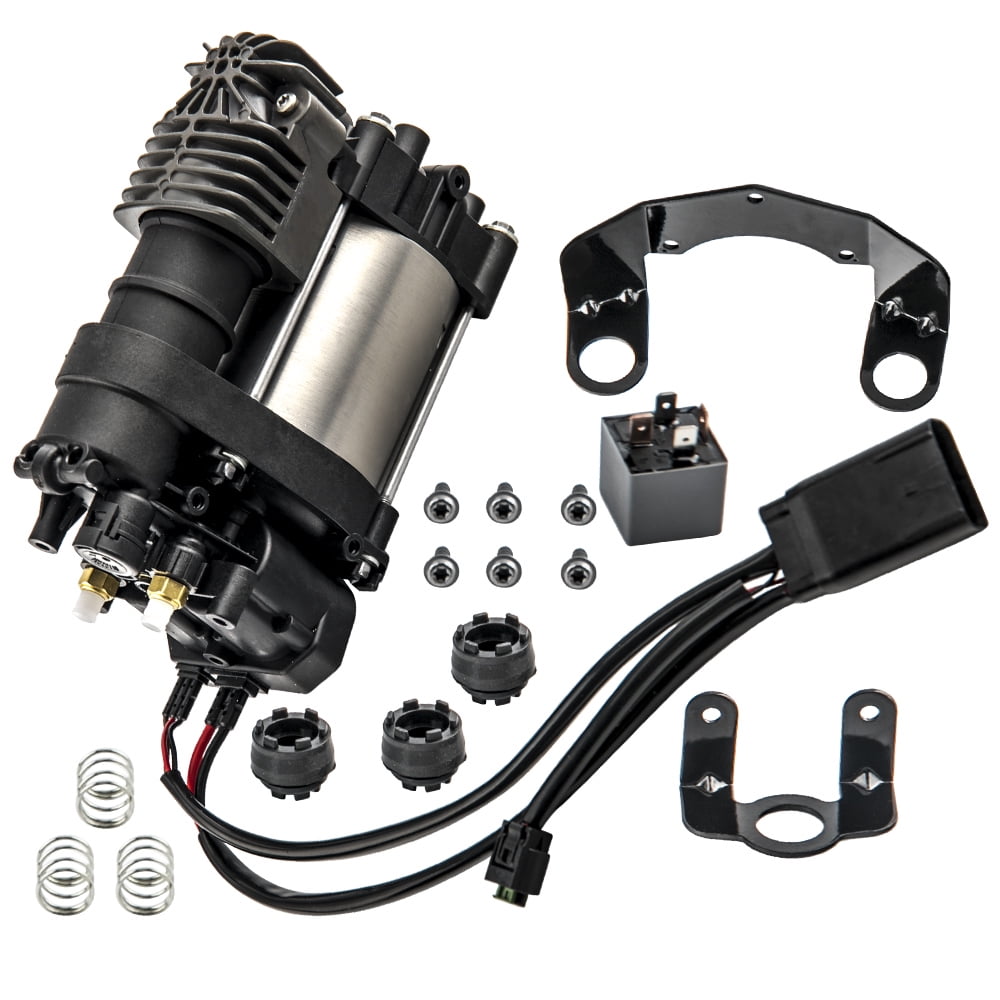Air Suspension Compressor W/ Bracket & Valve Block For BMW 740Li 750Li 535i 550i