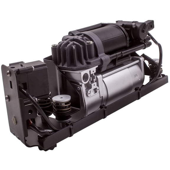 Maxpeedingrods Air Suspension Compressor w/ Bracket Set For BMW 5 F11 F11N 37206789450 Fits select: 2012-2015 BMW 750 LI, 2011 BMW 750 LXI