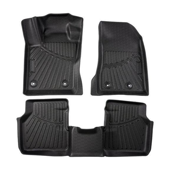 Maxpeedingrods All Weather TPE Floor Mat Liner For Jeep Compass 2017 2018 2019-2024 Rubber TPE