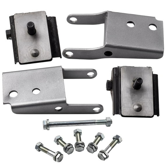 Maxpeedingrods Big Block Motor Mounts Fit for Dodge 66-72 B-Body 70-74 E-Body 383 440