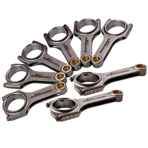 Maxpeedingrods CONNECTING RODS ARP 8740 FOR CHEVROLET CHEVY SMALL BLOCK LS V8 ENGINE 6.125"
