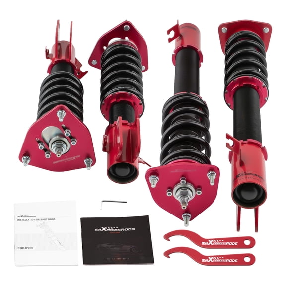 Maxpeedingrods Coilover 24-Step Damper Kit for Subaru Impreza WRX GDA GDB 02-07 Fits select: 2006-2007 SUBARU IMPREZA 2.5I, 2005 SUBARU IMPREZA RS