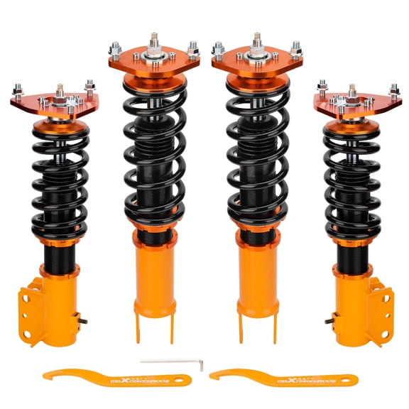 Maxpeedingrods Coilover 24-Way Damper Set for Mitsubishi Lancer EVO 7 8 9 01-07 Shock Absorbers