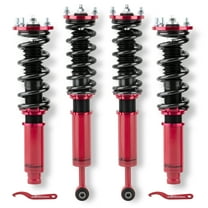 Maxpeedingrods Coilover Kits Excellent Strength Lightweight Suspension Struts, Aluminum,4 Count