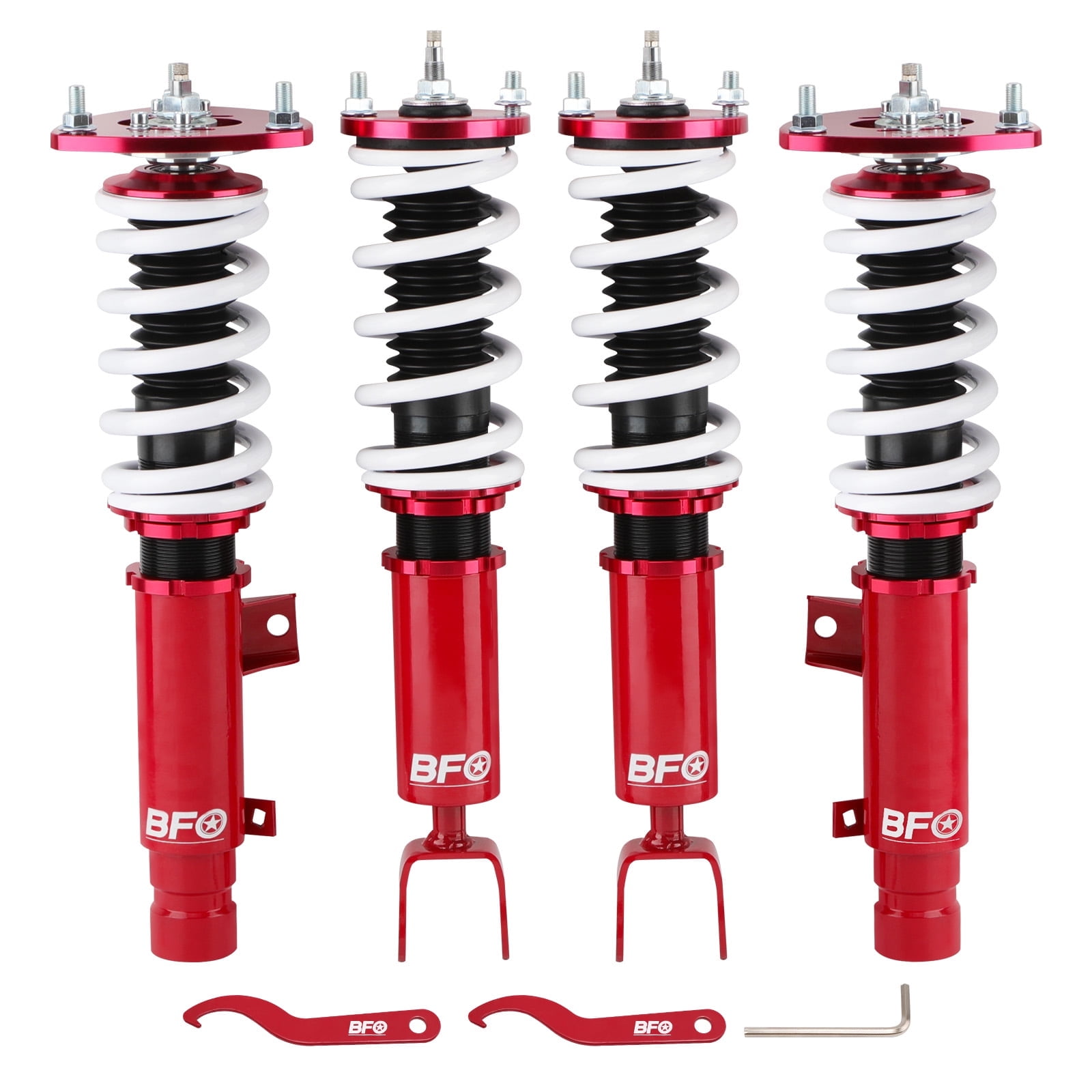 BFO Coilover Lowering 24-way Damper Kit for Honda Accord 13-17 \u0026 Acura TLX 15-18 Fits select: 2016 HONDA ACCORD SPORT, 2015 ACURA TLX TECH