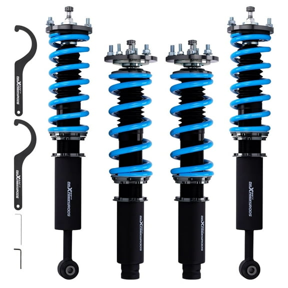 Maxpeedingrods Coilover Set for Honda Accord 2003-2007 Height and Damper Adjustable Spring Shock Absorber