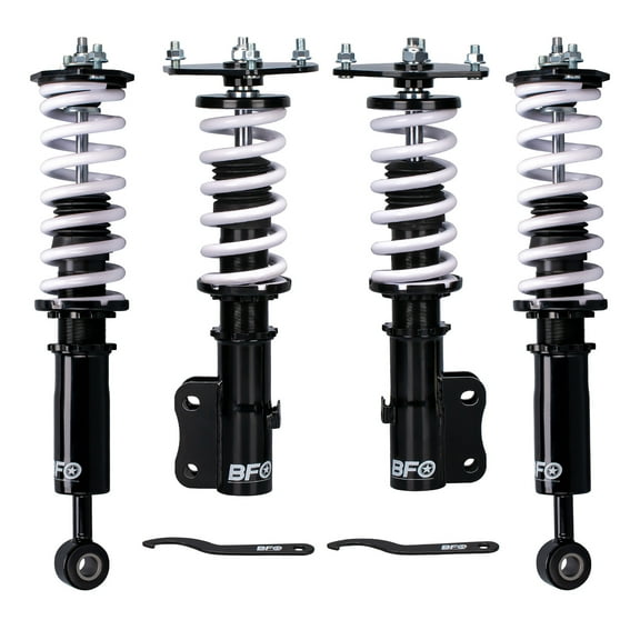BFO Coilover Shock Suspension Kit For Mitsubishi 3000GT AWD Coupe Z16A V6 turbo Fits select: 1991-1992 DODGE STEALTH R/T TURBO, 1991-1992 MITSUBISHI 3000 GT SL