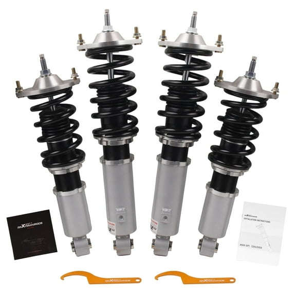 BFO Coilover Suspension Kit Adjustable Damper Shock Strut for Mazda Miata MX-5 90-05