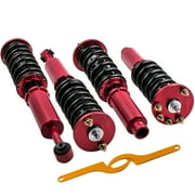 Maxpeedingrods Coilovers for Honda Accord 98-02 for Acura TL 99-03 Adj Height Shock Absorber Fits select: 2002 HONDA ACCORD SE, 2000-2001 HONDA ACCORD EX