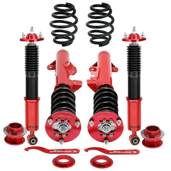 Maxpeedingrods Coilovers Kit for BMW 3 Series E36 318 323 325 Sedan Coupe Shock Absorber Struts Fits select: 1999 BMW 323 IC, 1996-1997 BMW 328 I AUTOMATIC
