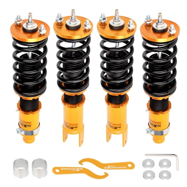 Maxpeedingrods Coilovers Kit for Honda Civic 92-95 DX LX Si CX Hatchback 94-01 Integra DC DB
