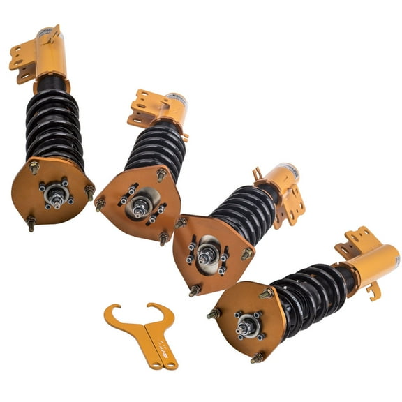 Maxpeedingrods Coilovers Kit for Subaru Forester 1998-2002 Base Wagon 4-Door 2.5L Adj. Damper