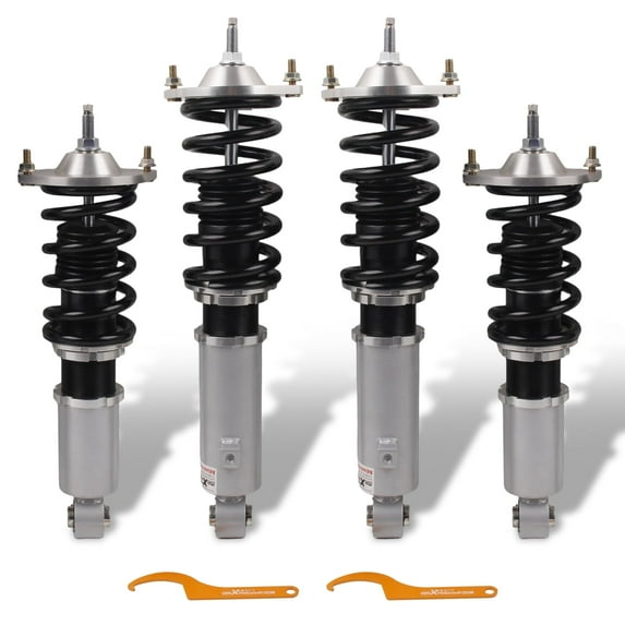 Maxpeedingrods Coilovers Kits Shock for Mazda Miata MX5 MX-5 NA NB 89-05 Adjustable Damper Fits select: 2000-2003 MAZDA MX-5 MIATA BASE/LS, 2004 MAZDA MX-5 MIATA SPEED