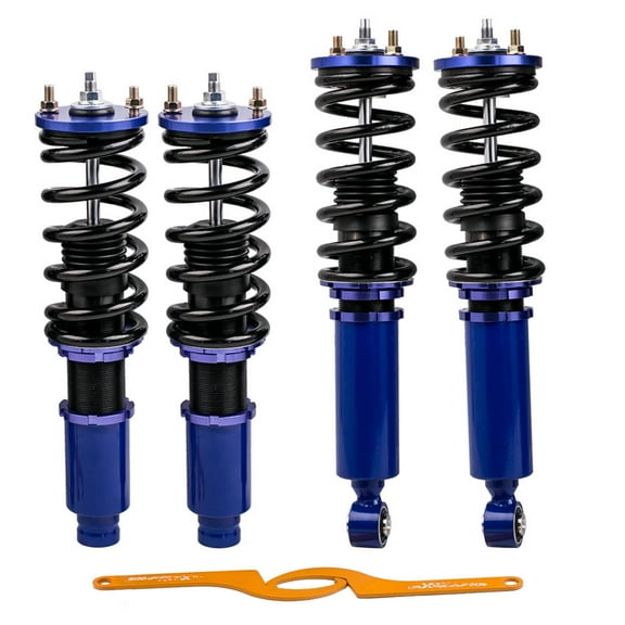 Maxpeedingrods Coilovers Kits for Honda CR-V 1996-2001 Adj. Height Suspension Strut Twin-Tube Damper