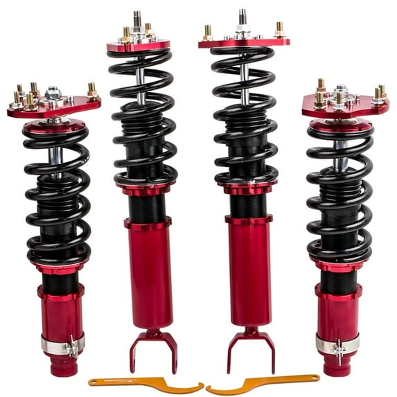 Maxpeedingrods Coilovers Kits for Honda Prelude 1992 1993 1994 1995 1996-2001 Shocks Adj Height